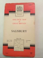 1963 Ordnance Survey Seventh Series One Inch Salisbury Map Sheet 167