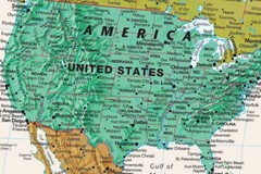 A1 A2 Map Of The World Flags Poster Wall Chart Mural Home Office Decor Travel