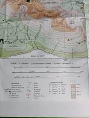 Black Cuillin of Skye 1982 vintage map J Wilson Parker – Cicerone Press 1:20,000
