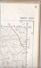 Ordnance Survey Map 1:25,000 Provisional Edition Sheet NZ 70 Glaisdale