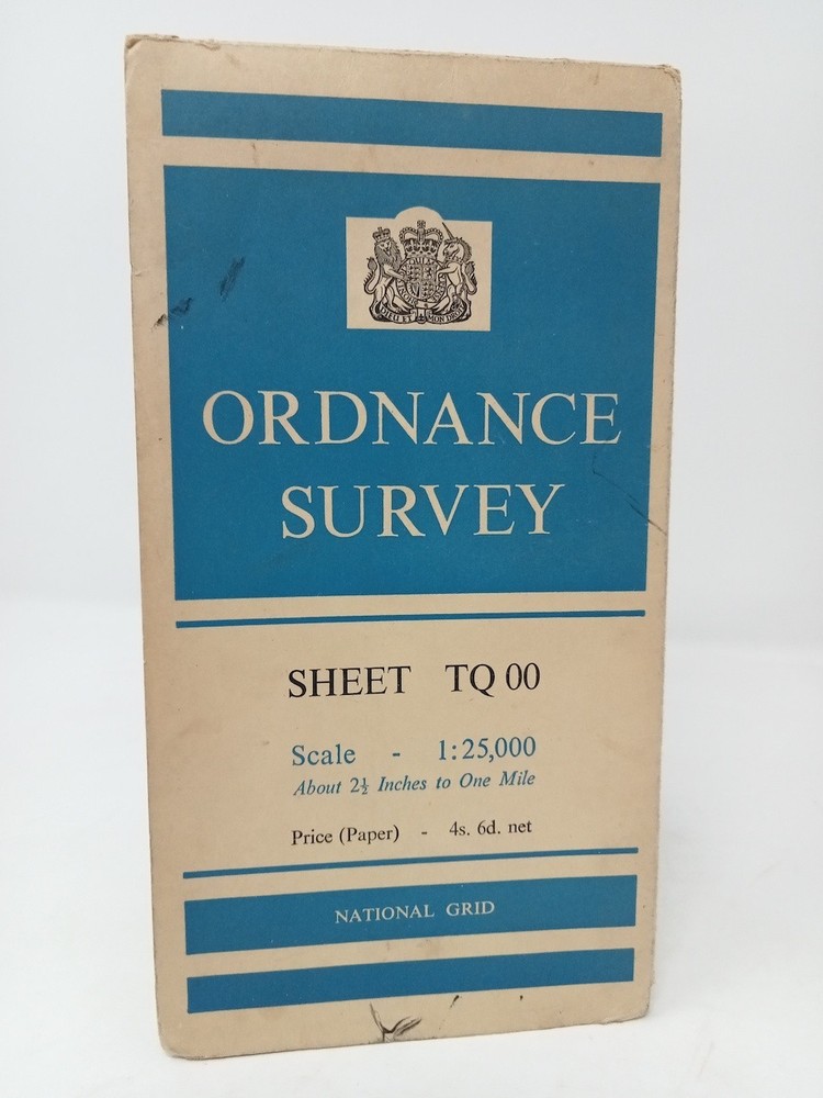 Ordnance Survey Sheet TQ 00 (Littlehampton, Arundel, Ferring) 1959 map 1:25000