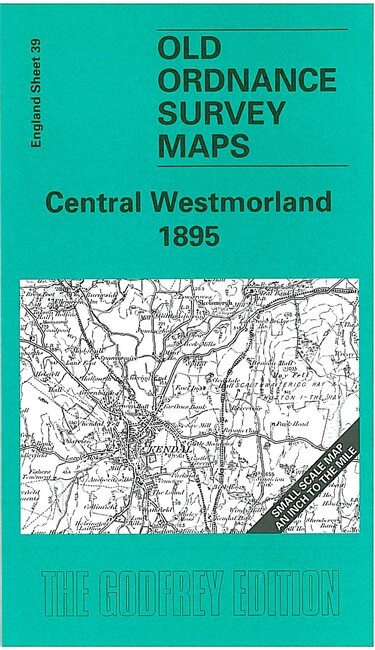 Central Westmorland 1895 One Inch Sheet 39 by Elizabeth Clutton
