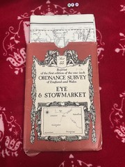 ORDNANCE SURVEY & STOWMARKET REPRINT SHEET ONE INCH MAP