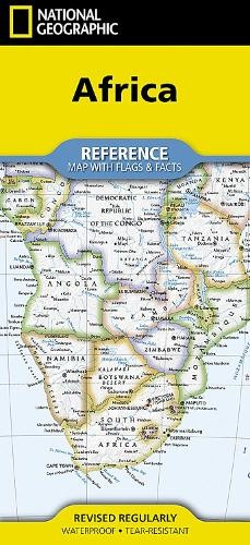 Nat Geo Maps Africa Reference Map (folded) (Map)