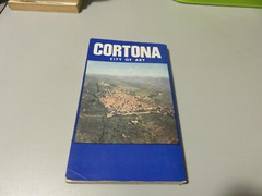 GUIDA TURISTICA – CORTONA city of art – in lingua inglese 1984