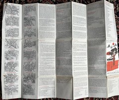 Switzerland Official Road Map 1966 Swiss National Tourist Office