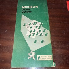 Michelin Vintage Paris Guide 1959 in English 3rd Edition. BR150