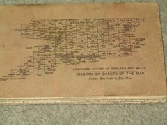 OS Ordnance Survey 1″ Popular edition Special Sheet 143 – Truro, 1918 on cloth