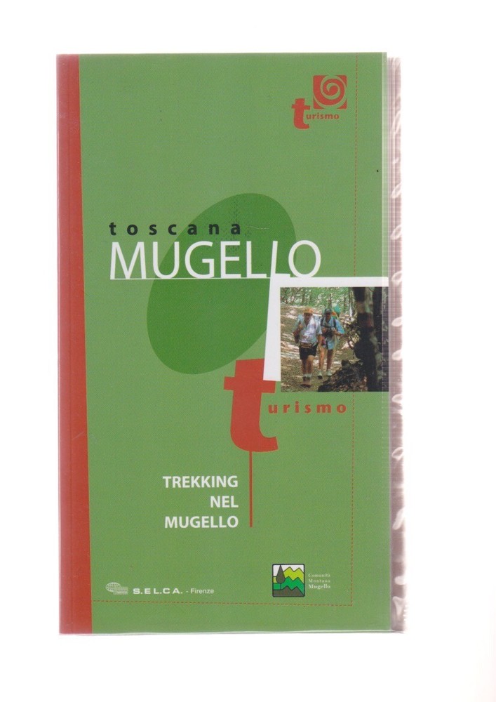 carta mappa e guida Trekking TOSCANA MUGELLO imbustato