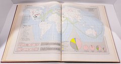 Collier’s WORLD ATLAS and Gazetteer 1955 – Coffee Table Reference Book