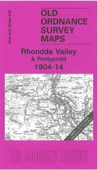 Rhondda Valley & Pontypridd 1904-14 One Inch Sheet 248 by Derrick Pratt