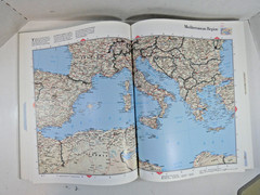 HAMMOND ATLAS of the WORLD 1995 Hardcover Book 303p 14.25×11