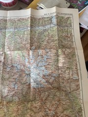 3 x Austria Maps Freytag Berndt map vintage Glockner Salzburg Goldberg 12 19 39