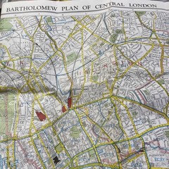 1970s LONDON PLAN – BARTHOLOMEWS.