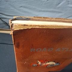 Vintage 1972 Bartholomew Road Atlas of GB SBN 851528104 Classic car