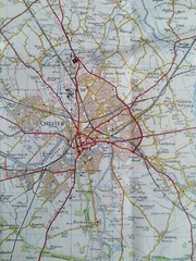 Ordnance Survey First Series Map, Sheet 117: Chester (1974).