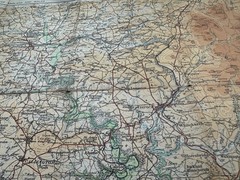Ordnance Survey 1/2″ half inch map sheet 36 1926, South Devon – layers