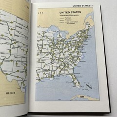 The New Webster’s U.S. & World Atlas 1992 Hardcover Rand McNally & Company