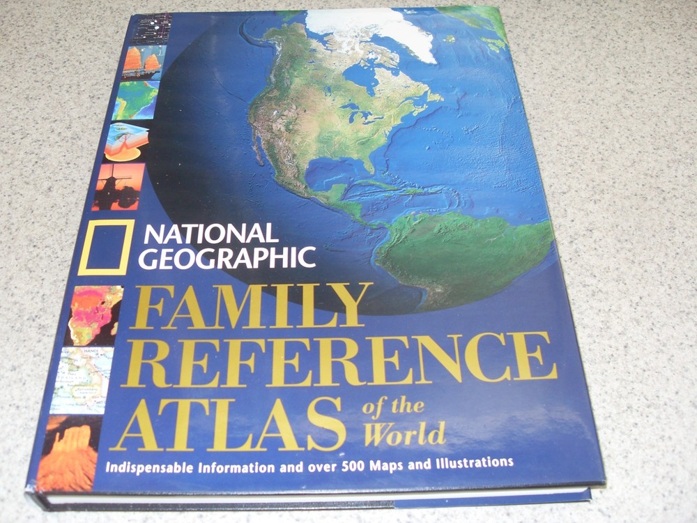 National Geographic Family Reference Atlas of the World by National…
