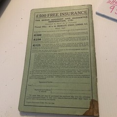 DAILY MAIL MILESTONE MOTOR MAPS IN 12 SECTIONS No 6 SHREWSBURY AREA