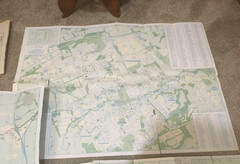 BUNDLE OF 22 VINTAGE STREET MAPS SCOTLAND