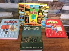 Book Bundle Philips’ World Atlas + New World Atlas World in Focus + Great Cities