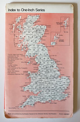 Ordnance Survey One-Inch Map Sheet 95 Blackburn & Burnley (Early 1970’s)