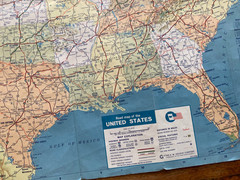 Map Of The USA 1970 Department Of Commerce