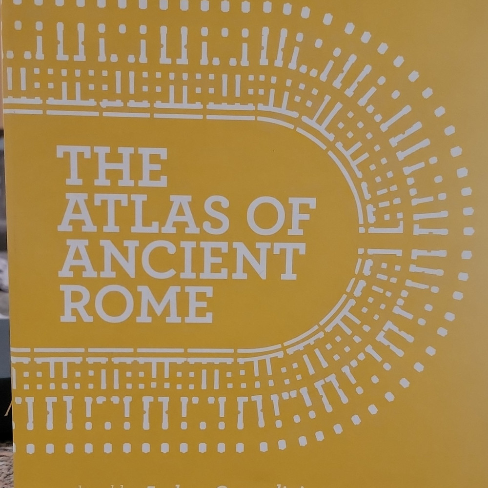 The Atlas of Ancient Rome by Andrea Carandini, Hardcover, Two-Volume Set