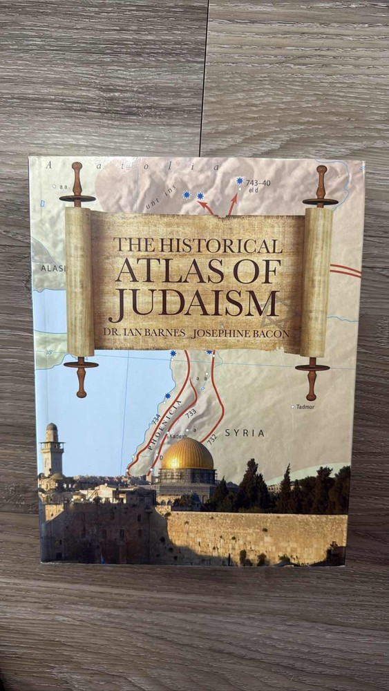 The Historical Atlas of Judaism by Barnes & Bacon HC Map Photos