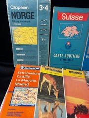 Collection of 20 Various Maps from Europe and Africa – Z#1001