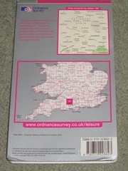 OS Ordnance Survey Landranger Map Sheet 184 Salisbury & The Plain – 2005