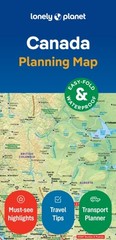 Lonely Planet Canada Planning Map by Lonely Planet (Sheet map, folded)