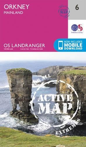 Orkney – Mainland (Map) OS Landranger Active Map