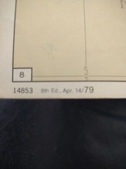VTG NOAA Sailing Chart Book Detroit River Lake St Clair River Maps 1979 Sailing