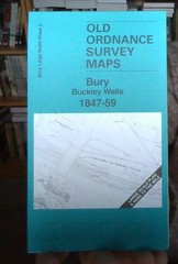 MAP OF BURY BUCKLEY WELLS 1847-59 LARGE SCALE BLS.05 NEW 9781787219335