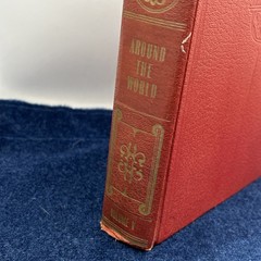 The New Human Interest Library Volume V Atlas School Guide 1952 Decor Book