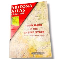 Arizona Atlas & Gazetteer – Paperback By Delorme – GOOD