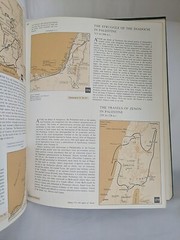 MACMILLAN BIBLE ATLAS Maps By Yohanan Aharoni Michael Avi-yonah Hardcover 1968