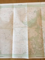 1992 Ordnance Survey Pathfinder Map 227 NJ 21/31 Strathdon (incl Badenyon )