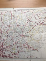 Vintage Map Essex, Large Scale, Barnetts, c.1960’s