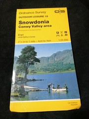 Outdoor Leisure Map 017: Snowdonia, Snow… by Ordnance Survey Sheet map, folded