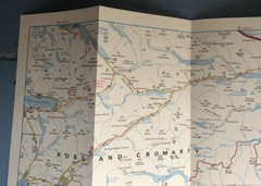 Shell Northern Scotland Road Map No. 7, 1971