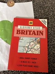 Glovebox Atlas Britain Book By The AA