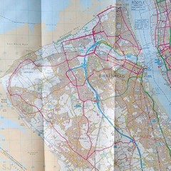 Ordnance Survey Landranger Map 108: Liverpool, Southport & Wigan (2002).