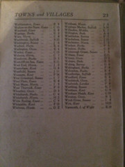 Bacon’s Motoring & Cycling Road Map. 50 miles round London Antique Map.