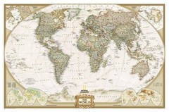 WORLD EXECUTIVE [TUBED] (NATIONAL GEOGRAPHIC REFERENCE By National Geographic