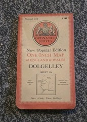 Ordnance Survey One-Inch Map Sheet 116 – Dolgelley (1947) (C)
