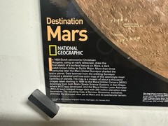 DESTINATION MARS: 2 SIDED [LAMINATED] (NATIONAL GEOGRAPHIC POSTER 31.5X20 PB1
