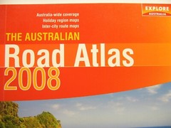 THE AUSTRALIAN ROAD ATLAS 2008 MAP TRAVEL GUIDE TOUR HOLIDAY TRIP EXPLORE